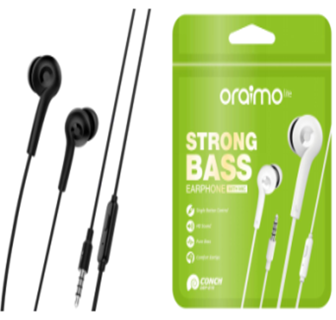 ORAIMO OEP-E10 STRONG BASS EARPIECE - Rifugio Nigeria