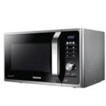 Samsung Solo Microwave 23 Ltr, MS23F301TAS/EU turntable MW Distribution, 6 power level, Deodorization, Child lock, 1,150W power consumption, LED display, auto cook +reminder end signal, WARRANTY- 1 Year warranty with 10 years ceramics warranty