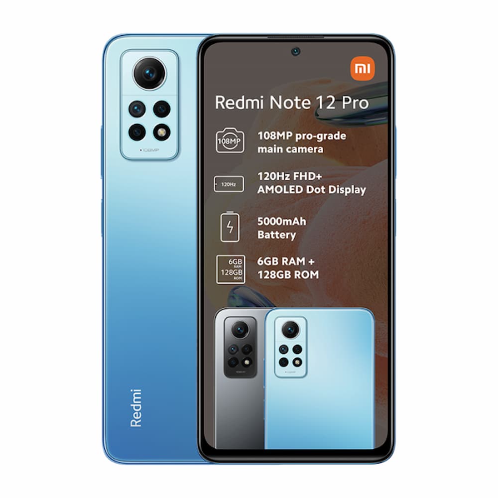 Xiaomi Redmi Note 12 Pro in Blue
