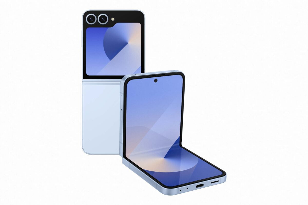 001-galaxy-zflip6-blue-tabletopl30back (1) Samsung Galaxy Z Flip 6 12GB+256GB - Image 5