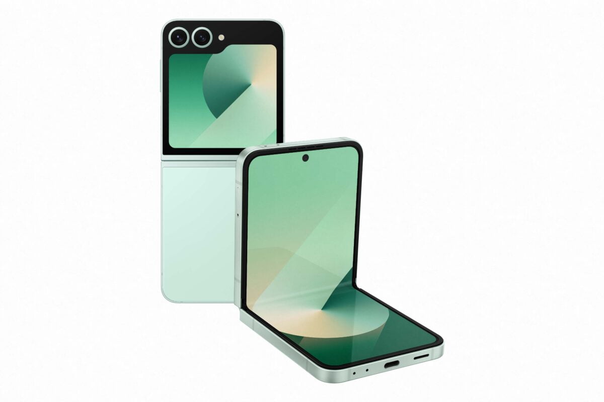 031-galaxy-zflip6-mint-tabletopl30back Samsung Galaxy Z Flip 6 12GB+256GB - Image 2