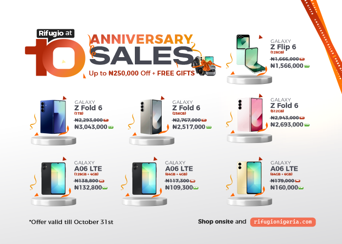 Rifugio at 10 27 Samsung Big Sales with Free Gift Rifugio at 10