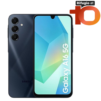 Samsung Galaxy a16 5G Rifugio at 10 with free gift