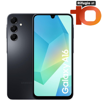 Samsung Galaxy a16 Rifugio at 10 with free gift